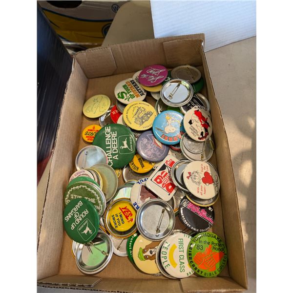Vintage badges
