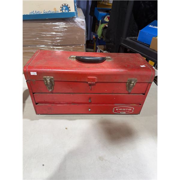 Toolbox and contents