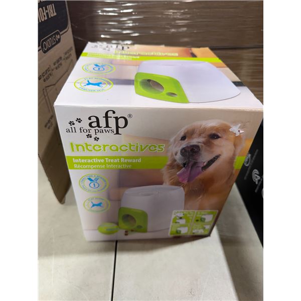 Interactive treat reward