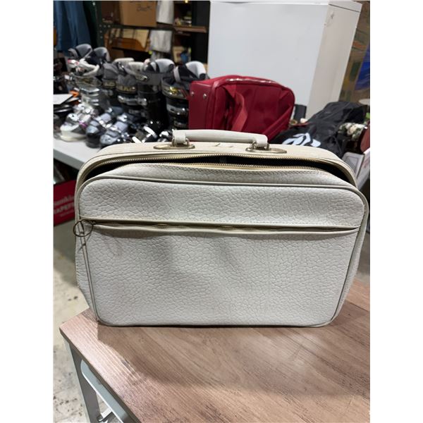 Vintage carry-on suitcase