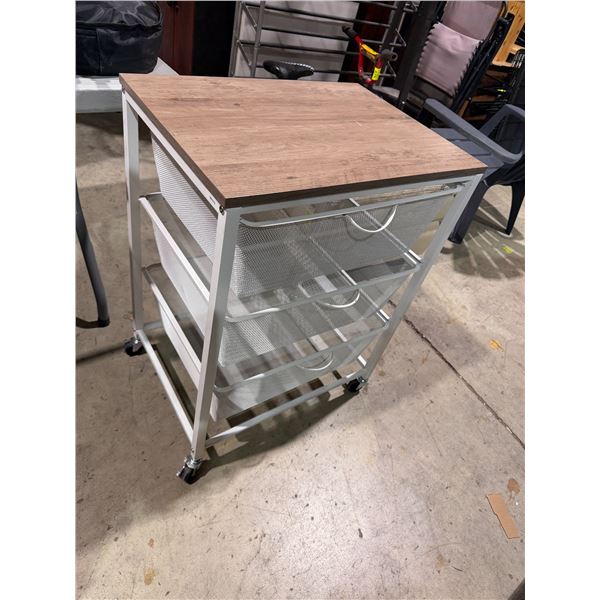 Rolling cart one handle needs repair