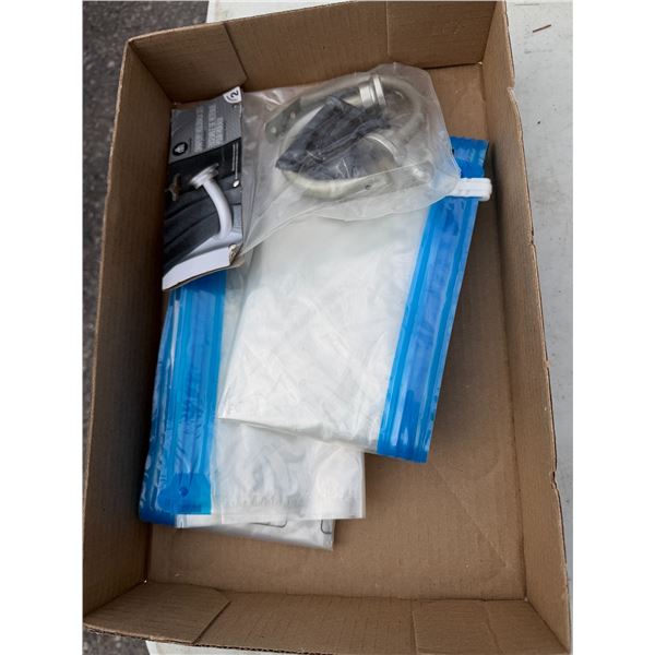 Hooks and plastic bags