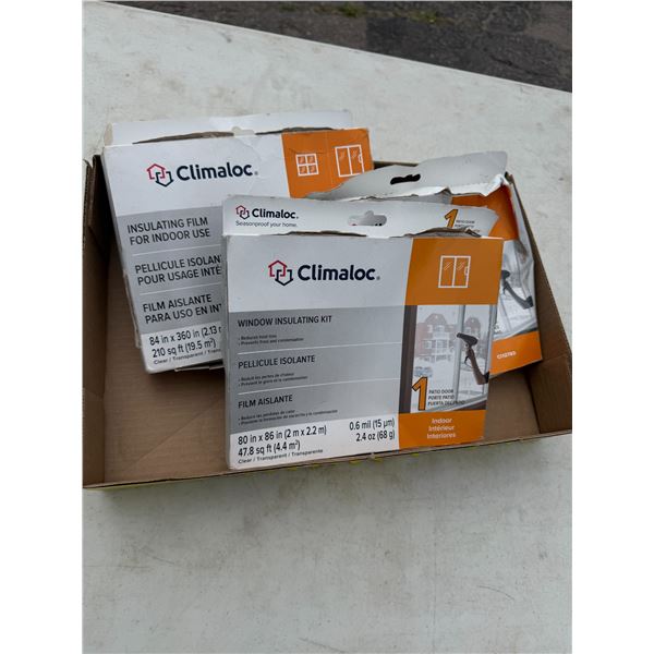 Window insulating kits