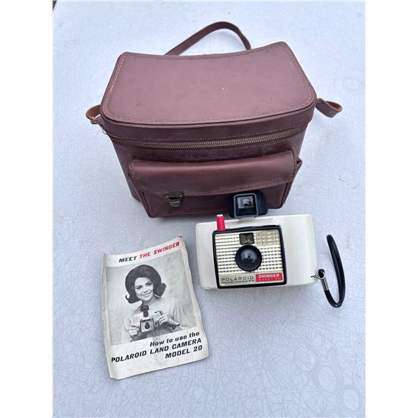 Polaroid land camera swinger model 20