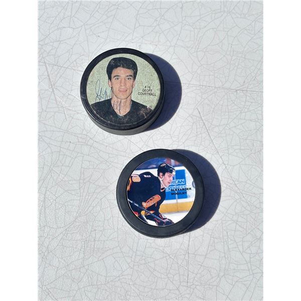 Hockey Puck One signed