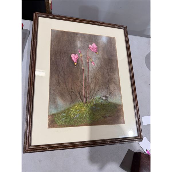 CYCLAMEN flower painting by Phyllis Jensen