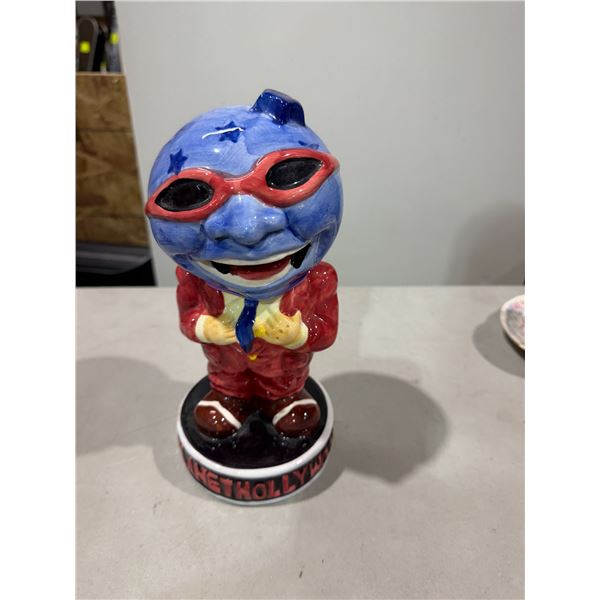 Planet Hollywood ceramic 10 inch globe head bug