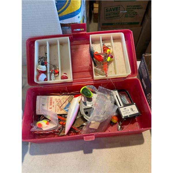 Tacklebox and contents