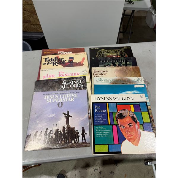 Records, the pink Panther, Little River Band, and others