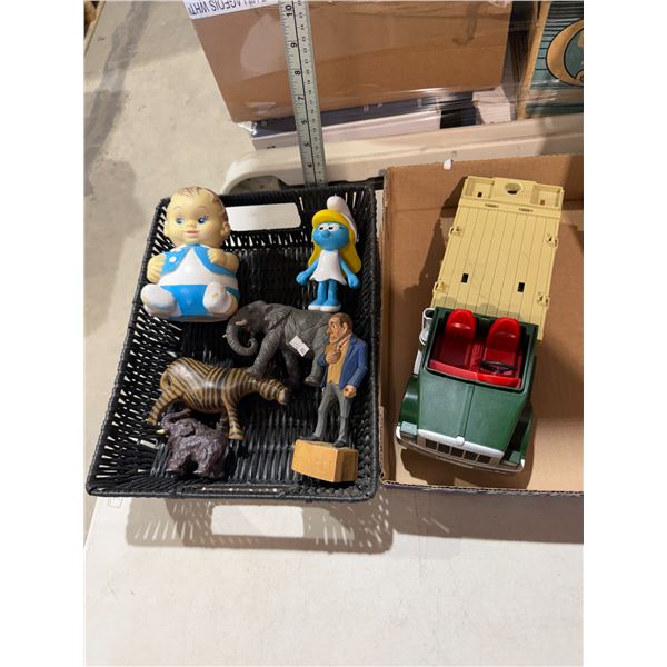 Assorted toys