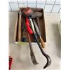 Image 1 : Assorted Tools prybars et