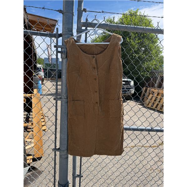Vintage corduroy dress