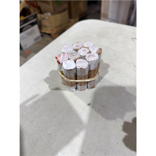 10 rolls of pennies