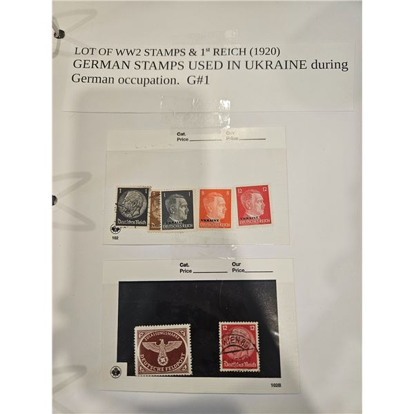 WW2 stamps