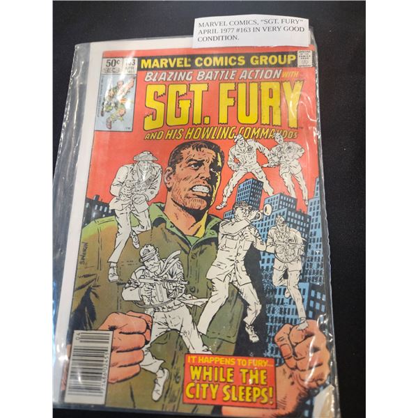 April 1977 Marvel "SGT.FURY"