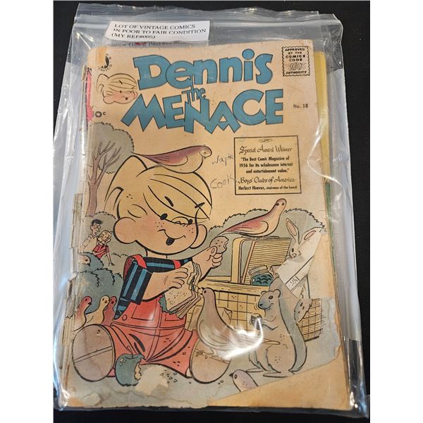 Lot of vintage comics