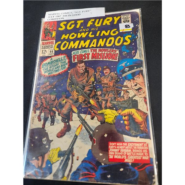 July 1967 Marvel "SGT.FURY"