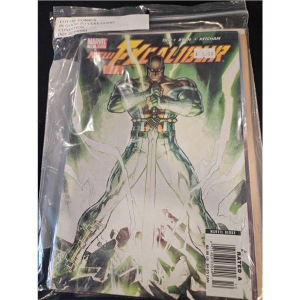 lot of comics