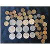 Image 1 : Assorted international coins