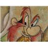 Image 2 : Dick Duerrstein Orig Yosemite Sam Painting Cartoon Art