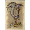 Image 1 : Dick Duerrstein Orig Painting Road Runner Cartoon Art