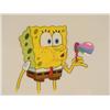 Image 2 : Her it Comes Spongebob Art Original Production Cel