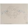 Image 2 : 3 Sequential SpongeBob Cels and 2 Drawings Original Art