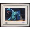Image 1 : MONSTERS INC Disney Framed LE Giclee Art Print SULLEY
