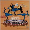 Beatles Cartoon Ltd Ed Sericel Animation Cel Fountain