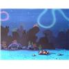 Image 2 : SpongeBob Original Hand-Painted Background Night Time