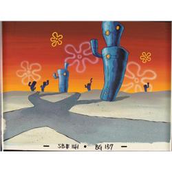 Background Animation Far Away Land Original SpongeBob