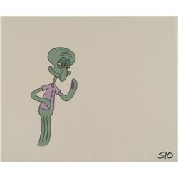 Late Night Spongebob Production Cel Original Art