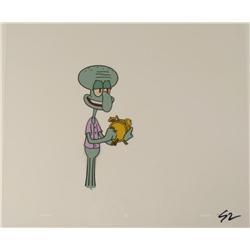 Original Turning Back Time Spongebob Cel Animation Art