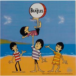 Beatles Cartoon Ltd Ed Sericel Animation Cel Ringo Boys