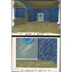 2 SpongeBob Orig Animation Backgrounds Squidwards Room