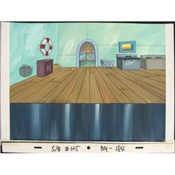 Original Background Krusty Krab Kitchen