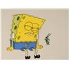 Image 2 : Plankton Shouting Original Animation SpongeBob Art Cel