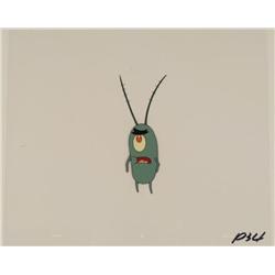 Totally Not Cool Original Animation Cel Spongebob Art