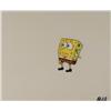 Spongebob Shot Down Original Production Art Cel