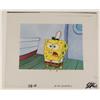 Perturbed SpongeBob Orig Krusty Krab Animation Art Cel