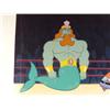 Image 3 : SpongeBob Krabs Wrestle King Neptune Orig Animation Cel