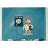 Image 1 : Animation Cel The Moon Original Background Spongebob
