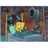 Image 2 : Whose There Animation Orig Spongebob Background and Cel