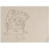 Image 3 : SpongeBob Laughing Original Animation Art Cel & Drawing