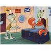 Image 2 : Squidward & Mr Krabs SpongeBob Orig Animation Art Cel