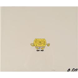 SpongeBob Inflating Original Animation Art Cel