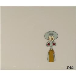 Taken-back Squidward SpongeBob Cel Animation Original