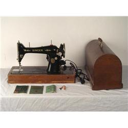 Singer Vintage German Sewing Machine, Case -1908