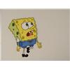 Image 2 : SpongeBob Worried Original Animation Art Cel + Drawing