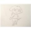 Image 2 : Dora The Explorer Original Animation Art Drawing Flute